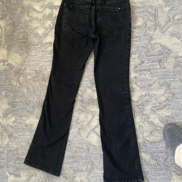 Lucky Brand boot cut black denim jeans. - Picture 2 of 4
